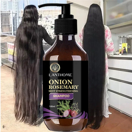 Rosemary Onion Hair Growth Shampoo 100ml | SAUVASINE Hair Growth Shampoo Peaceful Pleasures Health and Wellness