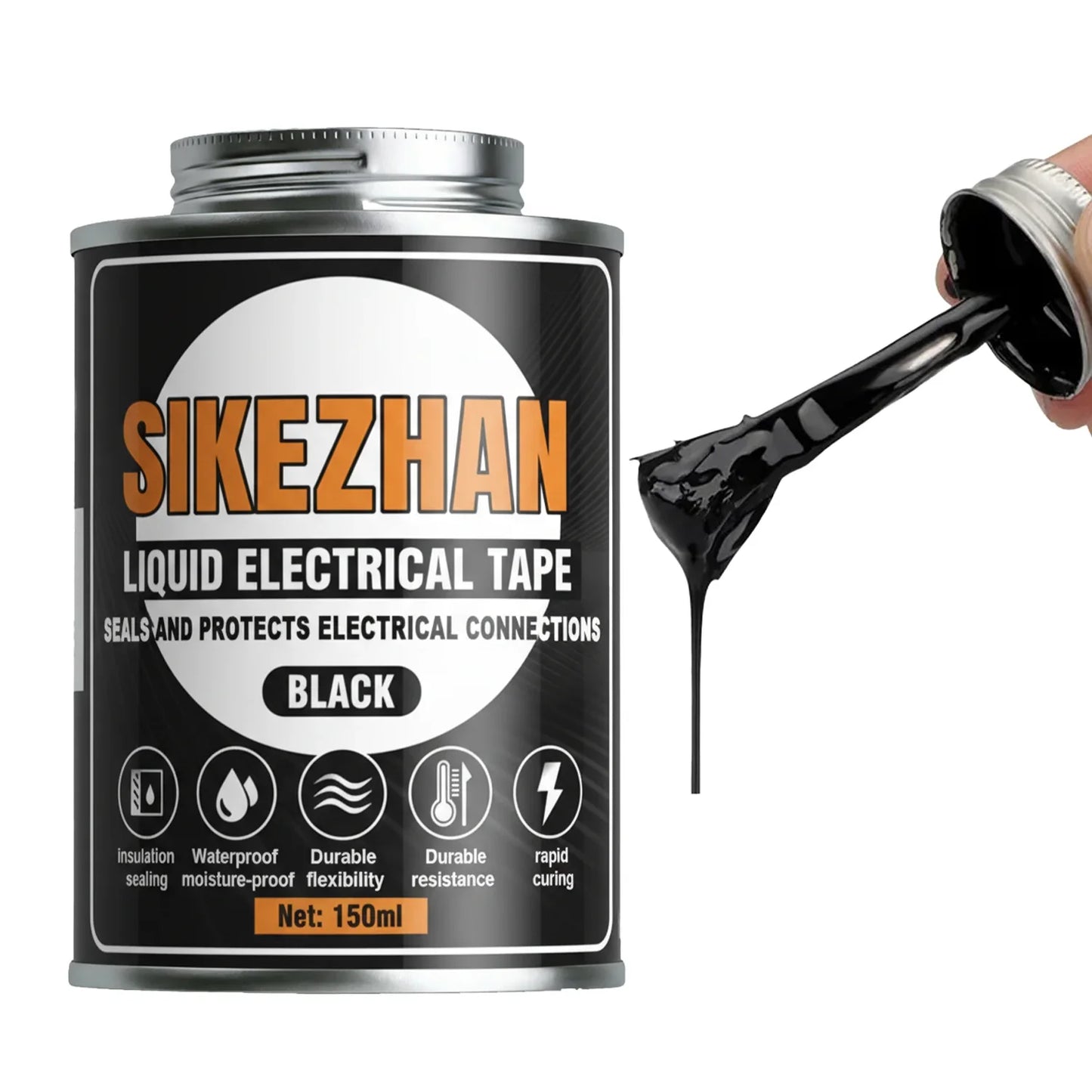 Liquid Electrical Tape – Waterproof UV-Resistant Rubberized Sealant