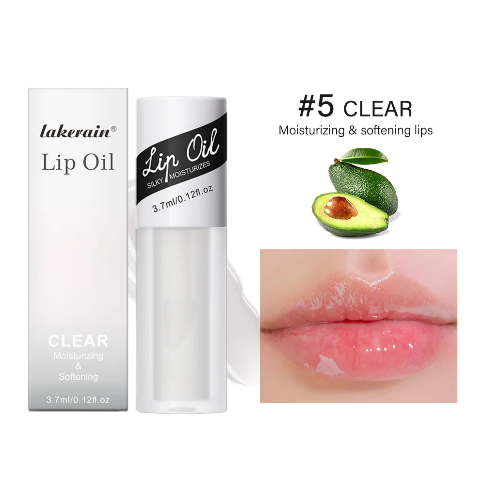 Korean Lip Oil Gloss | Plumping Moisturizing Tint for Dry Lips Lip Oil Gloss Peaceful Pleasures Health and Wellness 5 clear