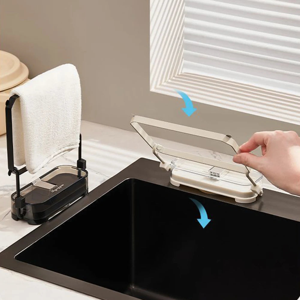 Disposable Filter Sink Filter Rack Kitchen Dirt Net Cleaning Mesh Bag Cleaning Kitchen Folding Design Fine Hole Drainage Rack Peaceful Pleasures Health and Wellness