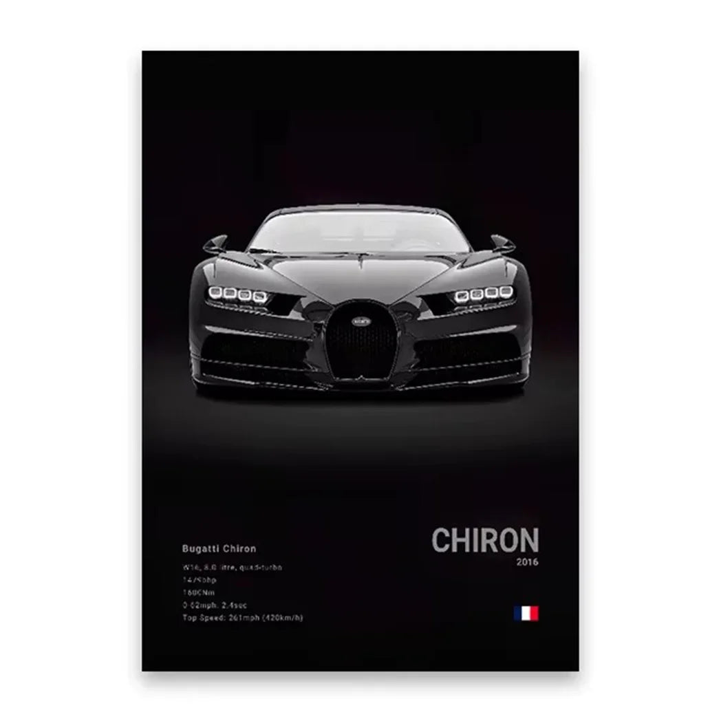 Famous Cars 918 GT3 G63 STO SLS Canvas Wall Art Print Poster Modern Home Decor Unframed Birthday Gift for Car Enthusiasts Peaceful Pleasures Health and Wellness Style 12 40x50cm