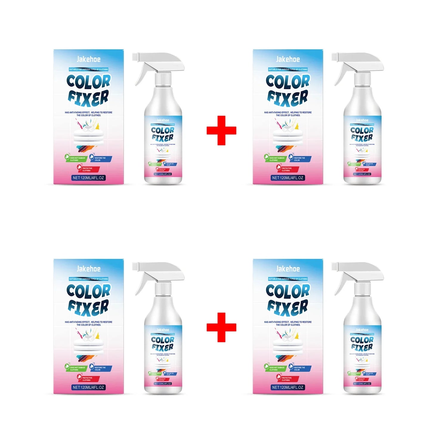 JAKEHOE Fabric Fixing Agent – Color Repair & Stain Remover 120ml