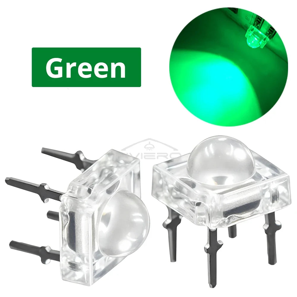 500/1000Pcs 5mm Super Flux LED Bulbs | DIY Holiday Party Lights
