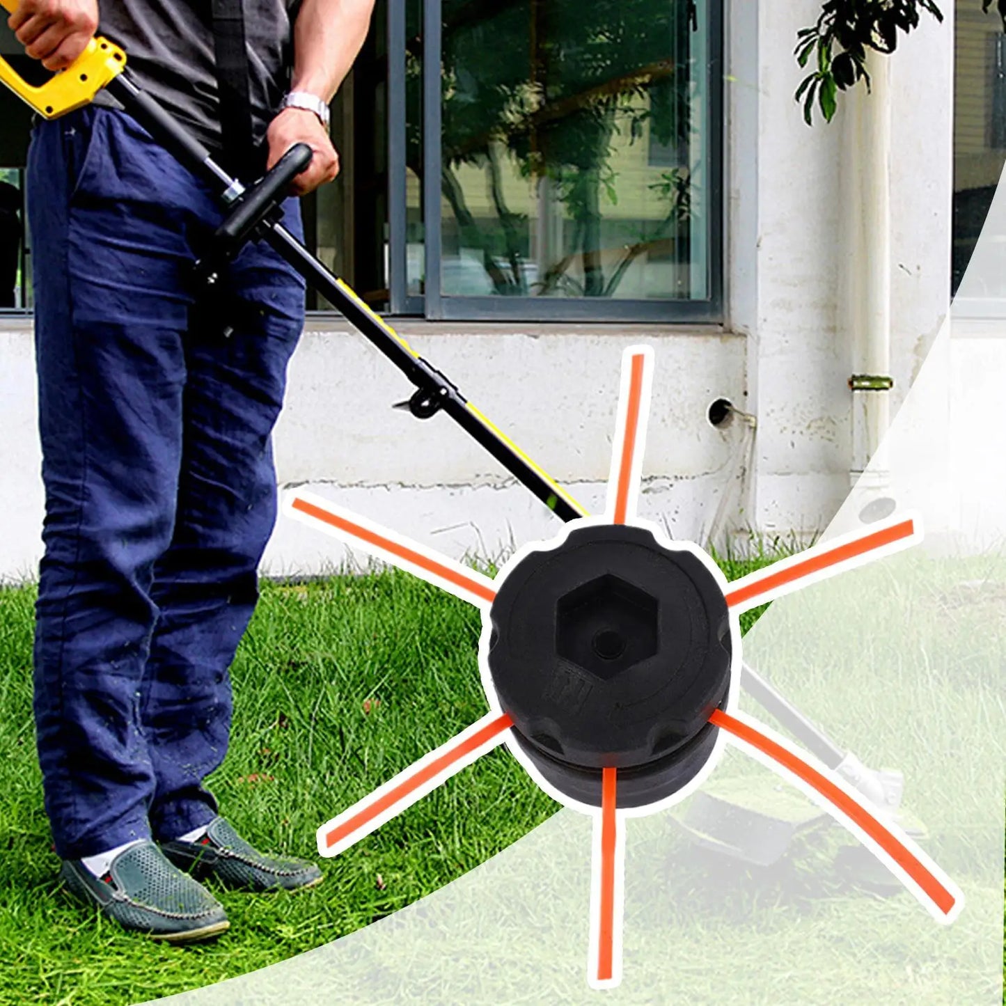 Universal Grass Trimmer Head Replacement – Easy Install