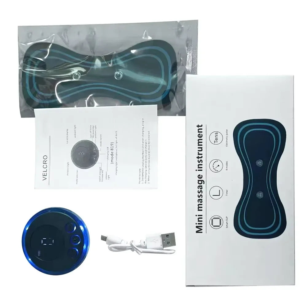 EMS Microcurrent Neck & Body Massager – Low Frequency Portable
