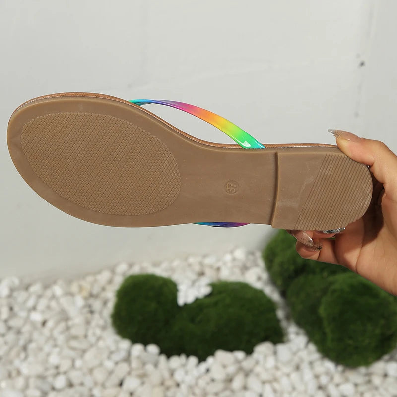 Women's Summer Flat Flip Flops | Soft EVA Beach Sandals