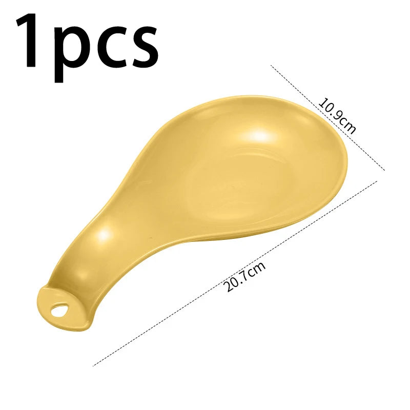 Large Ceramic Spoon Rest | Heat-Resistant, Dishwasher Safe