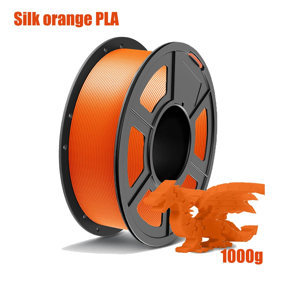 PLA 1.75mm 3D Filament Set 4 Colors ±0.02mm – 250g×4 Spools