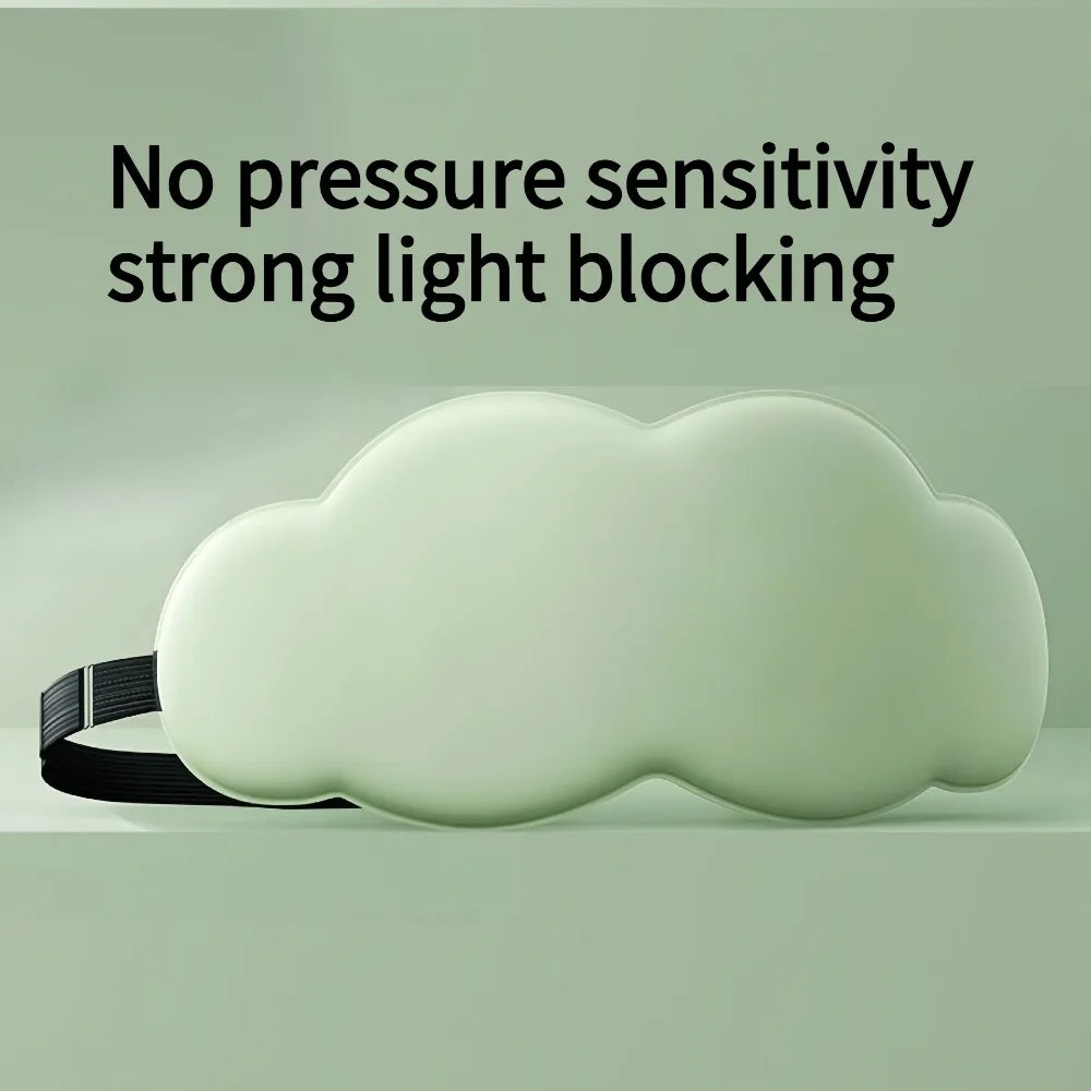 Cloud Shape Sleep Mask – 100% Light Blocking Eye Cover