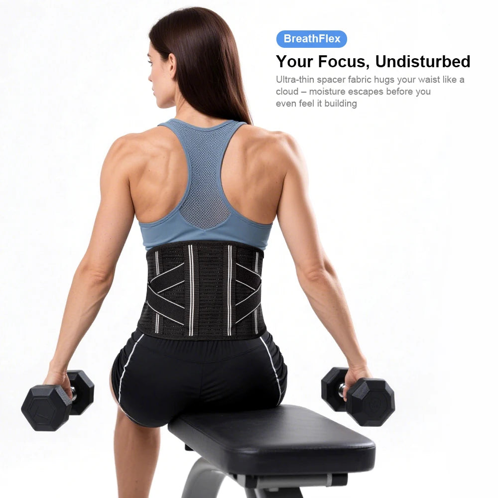 WEFITON 4-Stay Lumbar Back Brace | Herniated Disc Pain Relief Lumbar Back Brace Peaceful Pleasures Health and Wellness