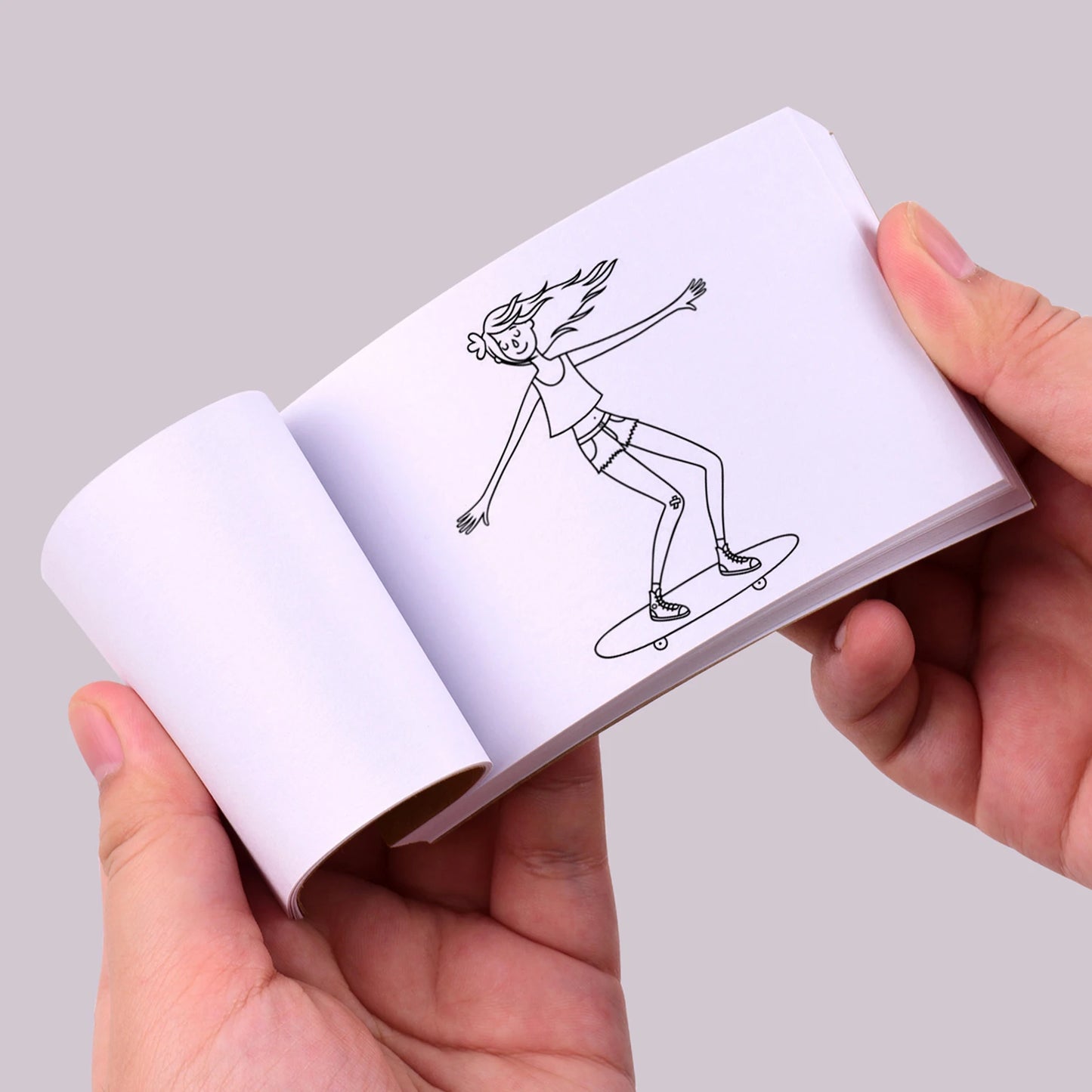Mini Light Pad LED Lightbox Tablet Design Flip Book Hole 300 Sheets