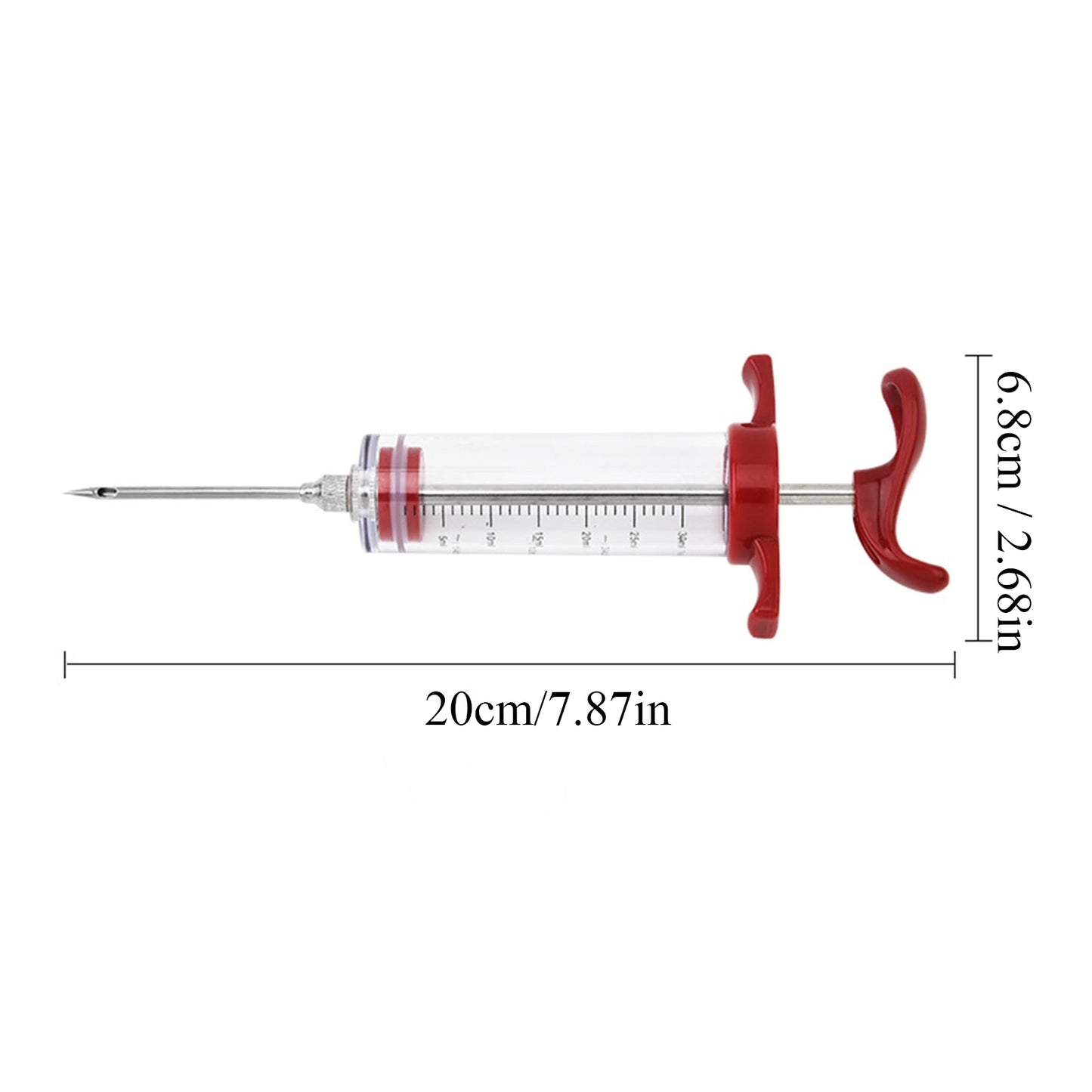BBQ Marinade Injector Syringe for Turkey, Chicken & Brisket