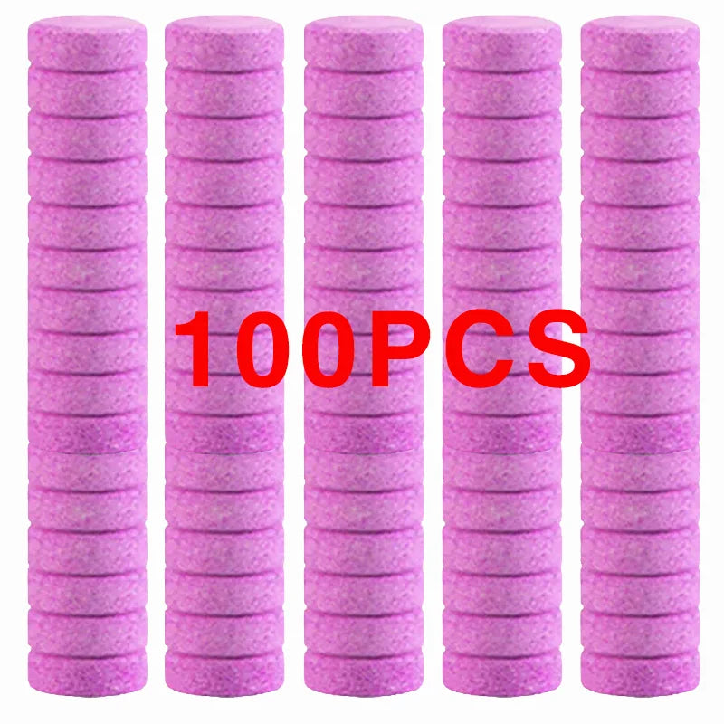 Car Windshield Cleaning Effervescent Tablets | Streak-Free Glass