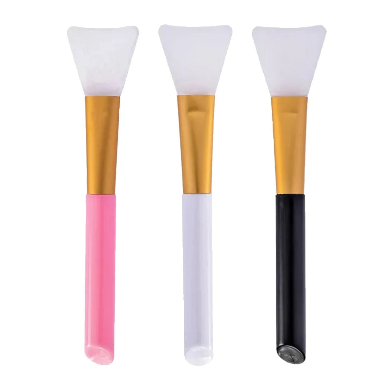 Silicone Facial Mask Brush Set – Soft, All Skin Types 1–5 Pack