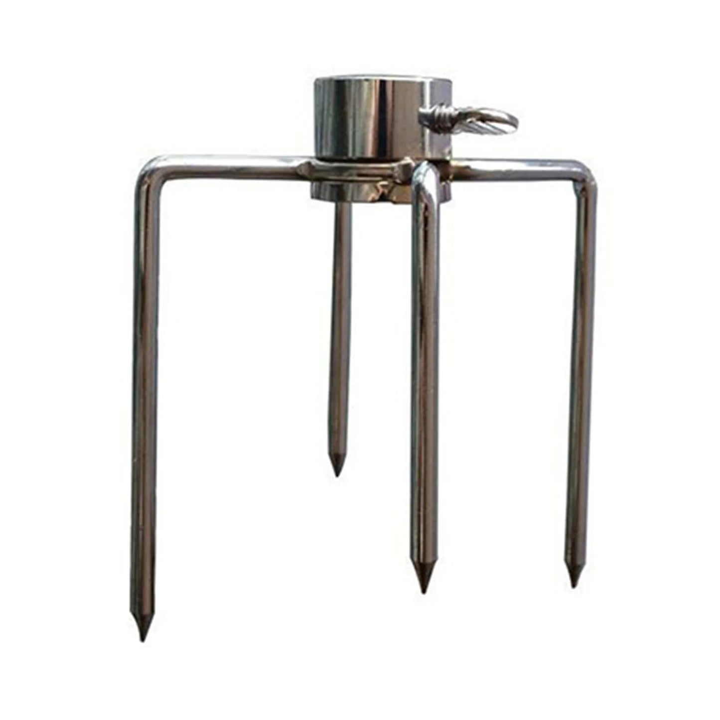Stainless Steel Grill Rotisserie Forks Durable Food Grade Rotisserie Meat Forks for Indoor and Outdoor BBQ Party Peaceful Pleasures Health and Wellness Iron Chrome Plating