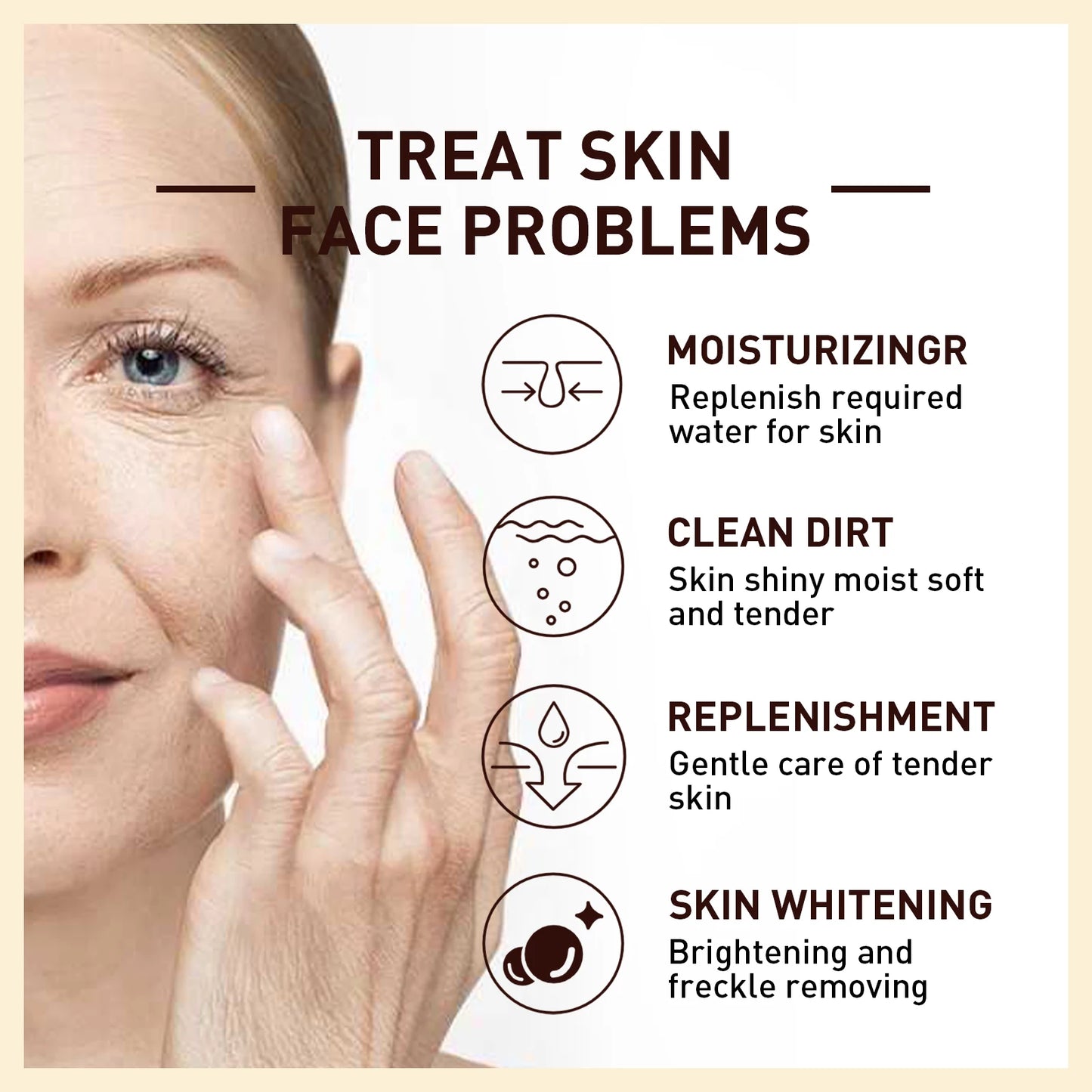 Rice Face Serum – Brightening, Anti-Wrinkle & Pore-Minimizing