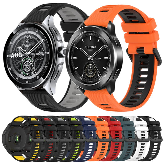22mm Sport Silicone Watch Band – Xiaomi, Samsung & Garmin