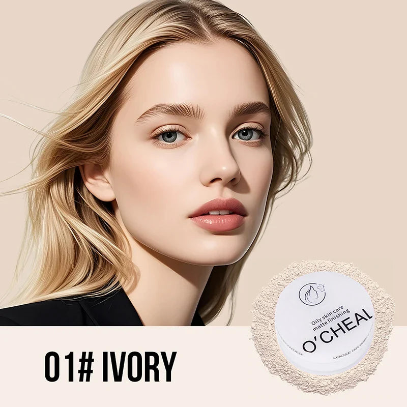 O'CHEAL Loose Setting Powder – Oil Control Matte Finish 12g