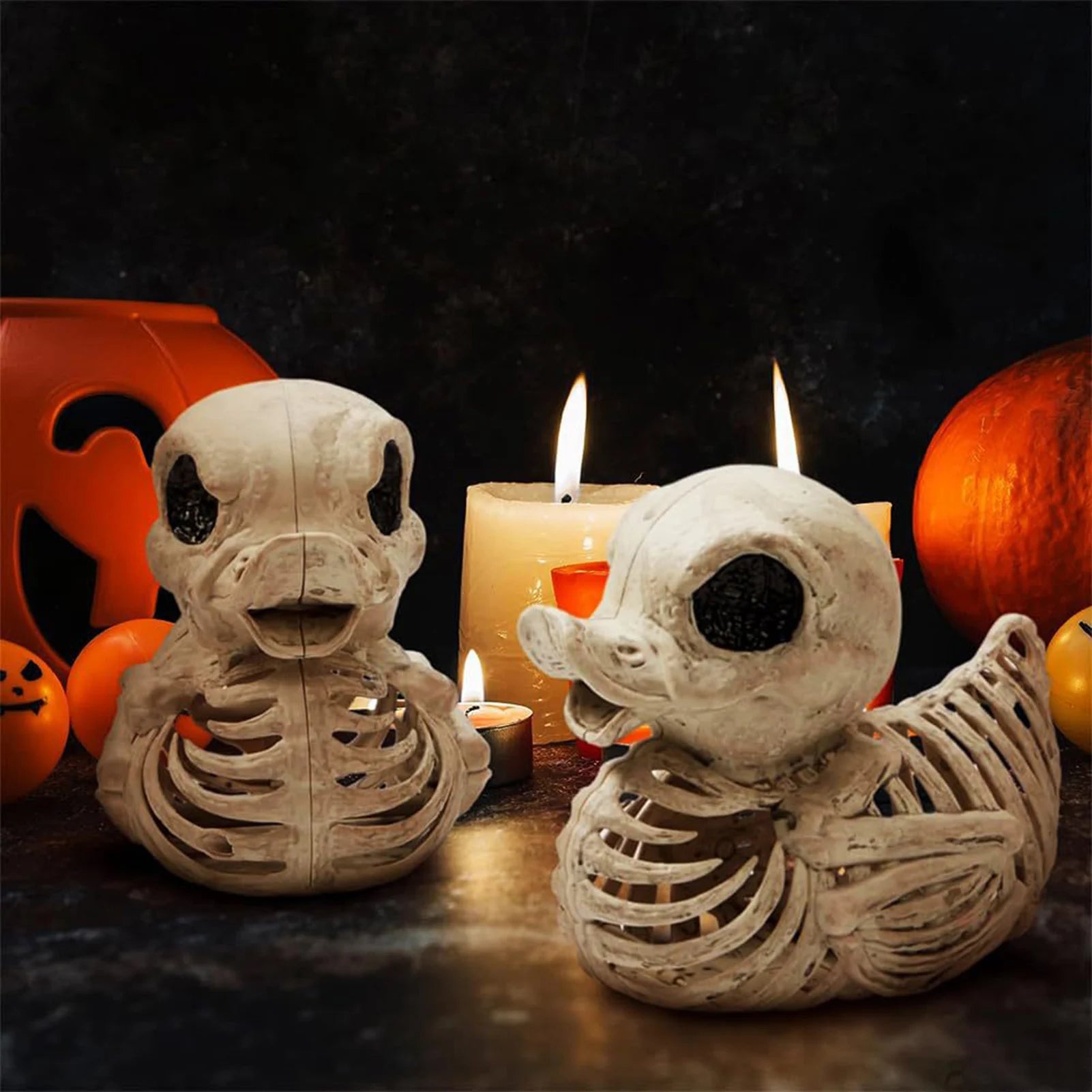Halloween Decoration Skeleton Duck Spooky Scene Party Favors Decor for Halloween Decorations Party Props Peaceful Pleasures Health and Wellness