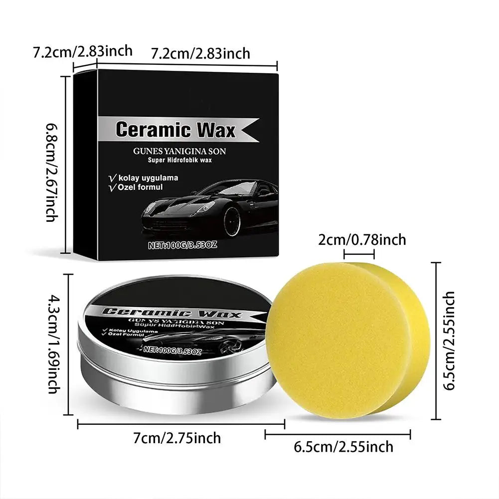 Car Scratch Repair Wax Titanium Ceramic Wax Cream Peaceful Pleasures Health and Wellness
