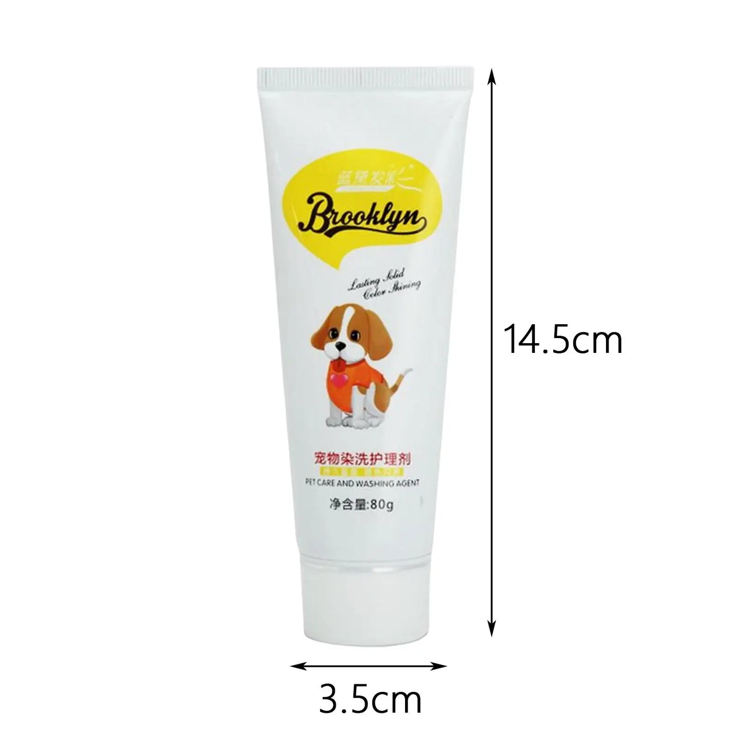 Dog Hair Dye Safely Grooming Lightweight Pet Care Professional Hair Dye Coloring Peaceful Pleasures Health and Wellness