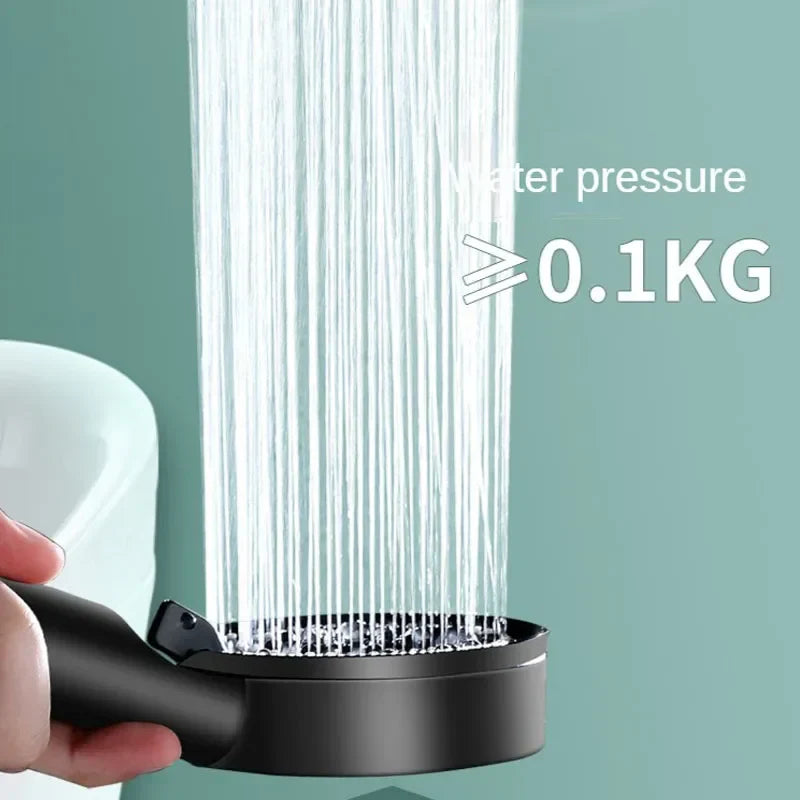 5-Mode High Pressure Water-Saving Handheld Shower Head Set