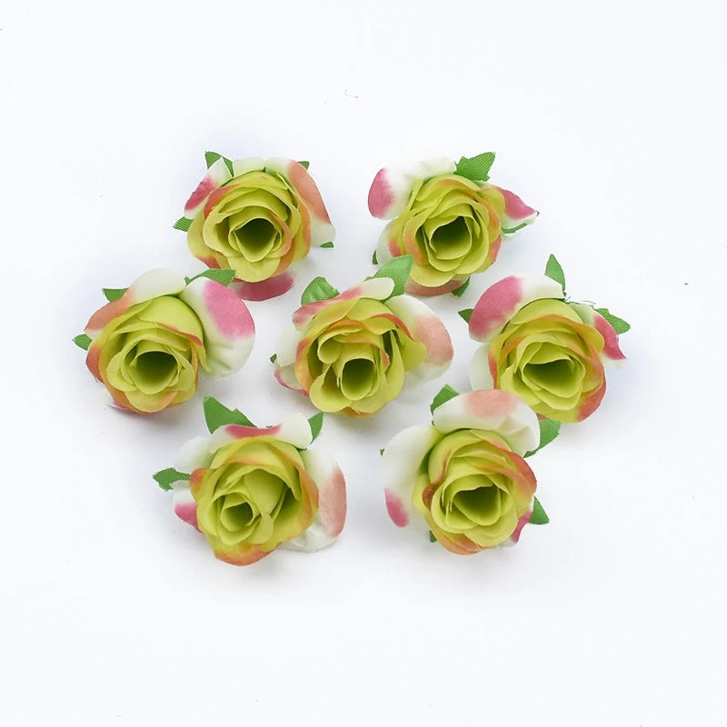 Silk Rose Bud Artificial Flowers – Wedding, Party & Home Decor Artificial Silk Flowers Peaceful Pleasures Health and Wellness color 9 50pcs
