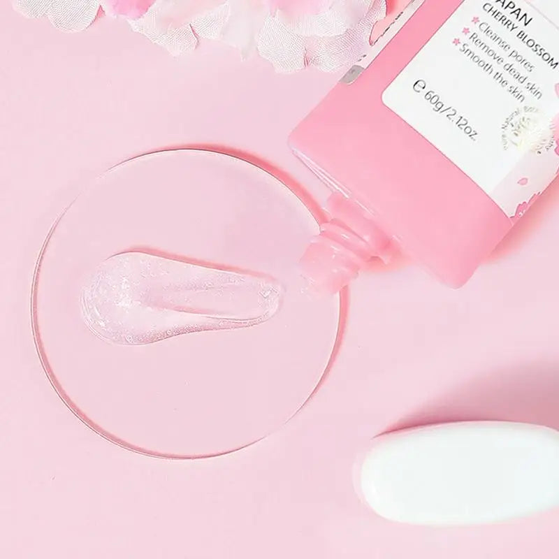 Cherry Blossom Face Peeling Gel – Gentle Exfoliating Scrub