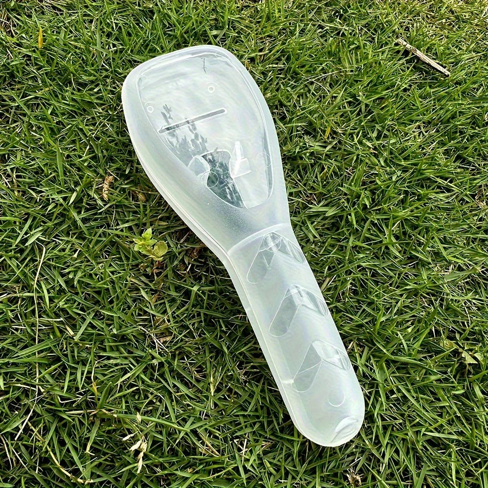 Transparent Razor Case – Travel Shaver Storage Box Razor Storage Case Peaceful Pleasures Health and Wellness