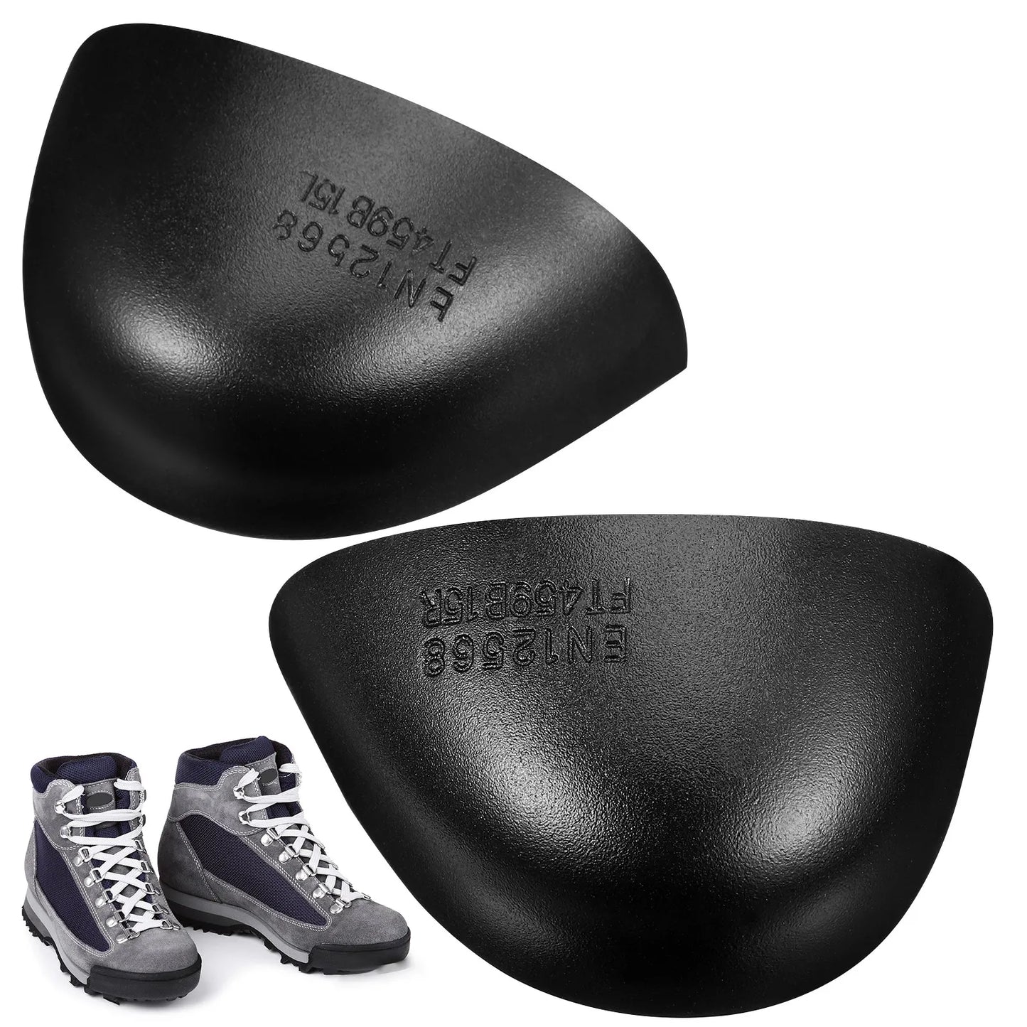 Universal Steel Toe Caps For Boots Safety Shoe Accessories Smash Proof Inserts Metatarsal Covers Household Merchandises Dust Peaceful Pleasures Health and Wellness