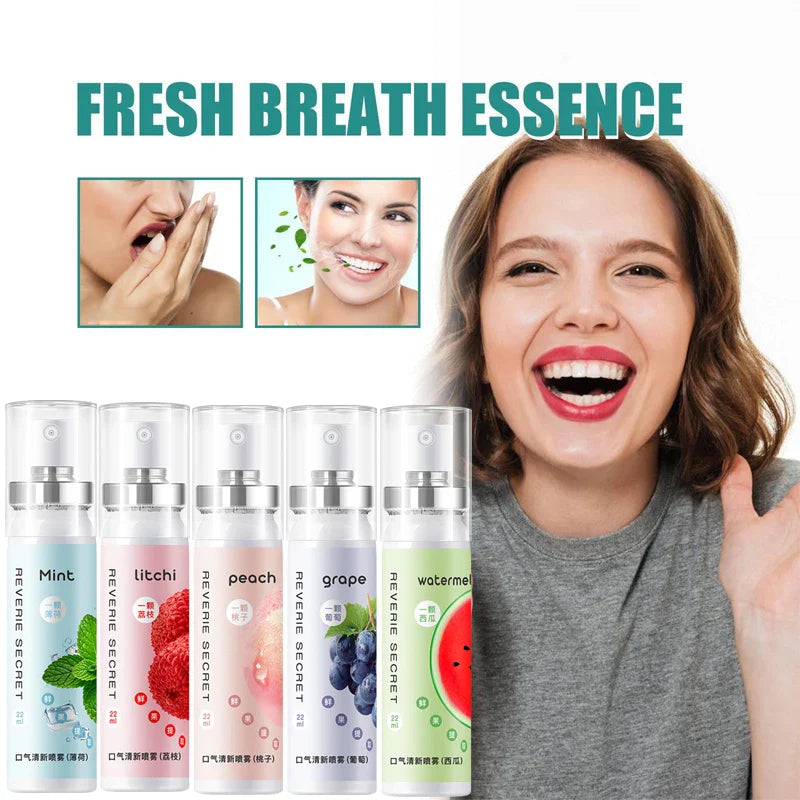 Alcohol-Free Fruit Flavor Breath Freshening Spray