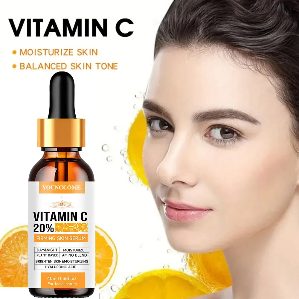 YOUNGCOME 20% Vitamin C Face Serum – Hyaluronic Acid & Retinol