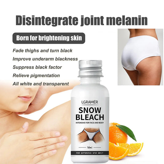 Body Brightening Bleach Cream 30ml – Dark Spot Removal Peaceful Pleasures Health and Wellness