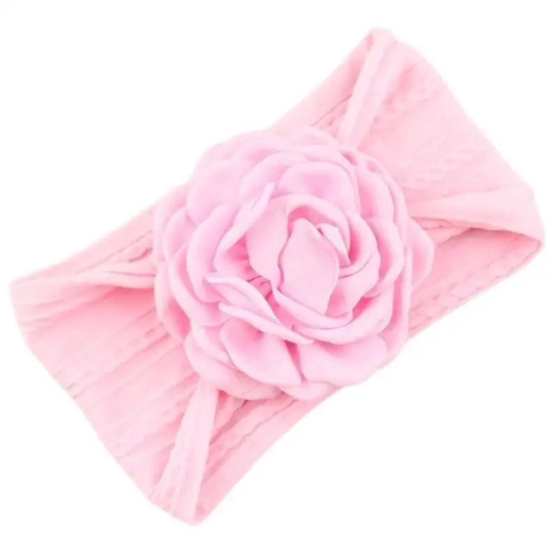 Baby Floral Headband | Soft Stretchy Infant Hairband 0–3 Yrs
