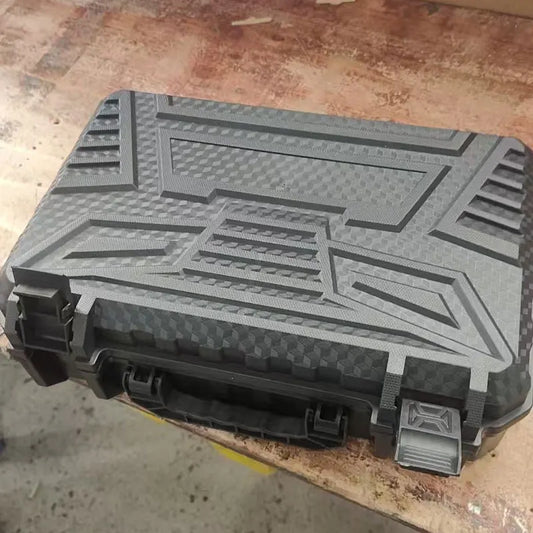 Angle Grinder Plastic Toolbox Lightweight Protective Plastic Box Fits Grinder Batteries and Safety Gear Peaceful Pleasures Health and Wellness