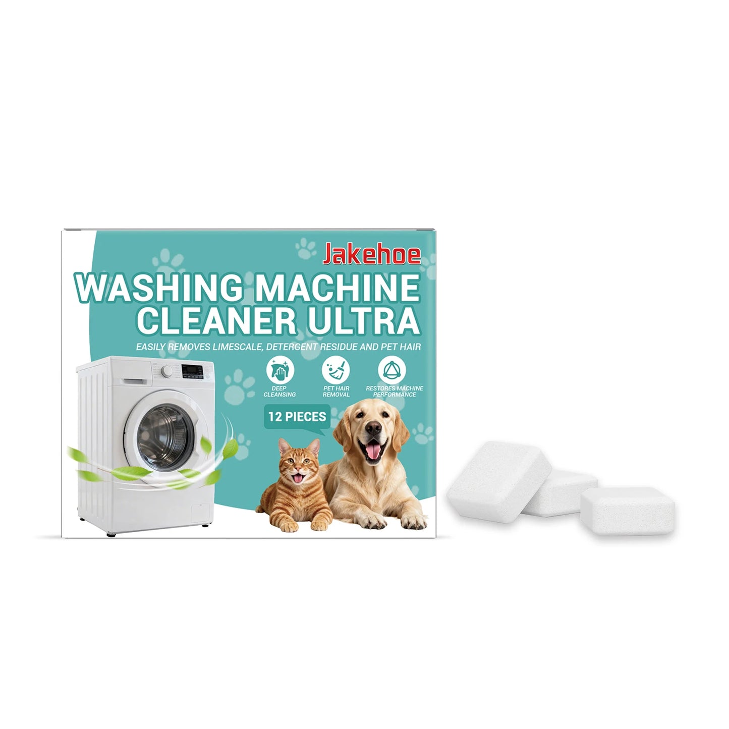 Washing Machine Cleaner Tablets – Deep Clean & Descale 12ct Washing Machine Cleaner Peaceful Pleasures Health and Wellness A