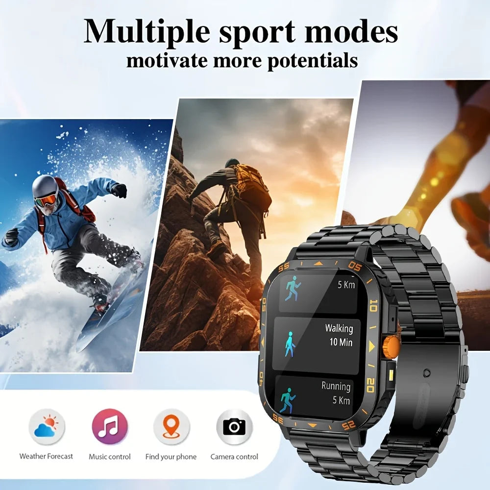 ERUN Outdoor Sports Smartwatch | Calls, Alexa & Multi-Sport