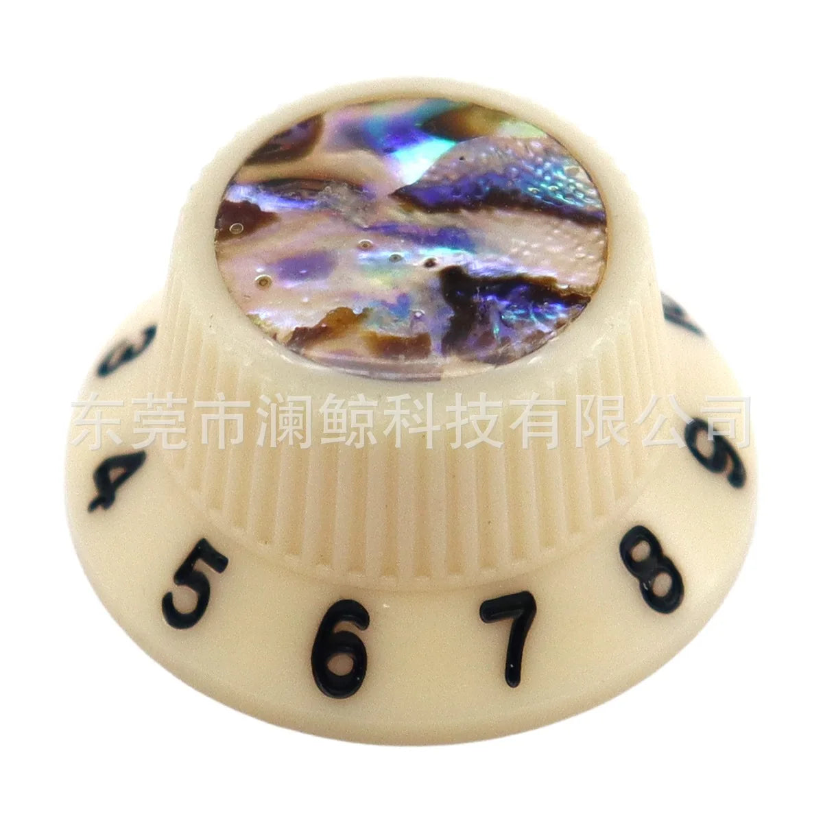 Electric Guitar Bass Volume Button Cap Inlaid Shell Potentiometer Knob