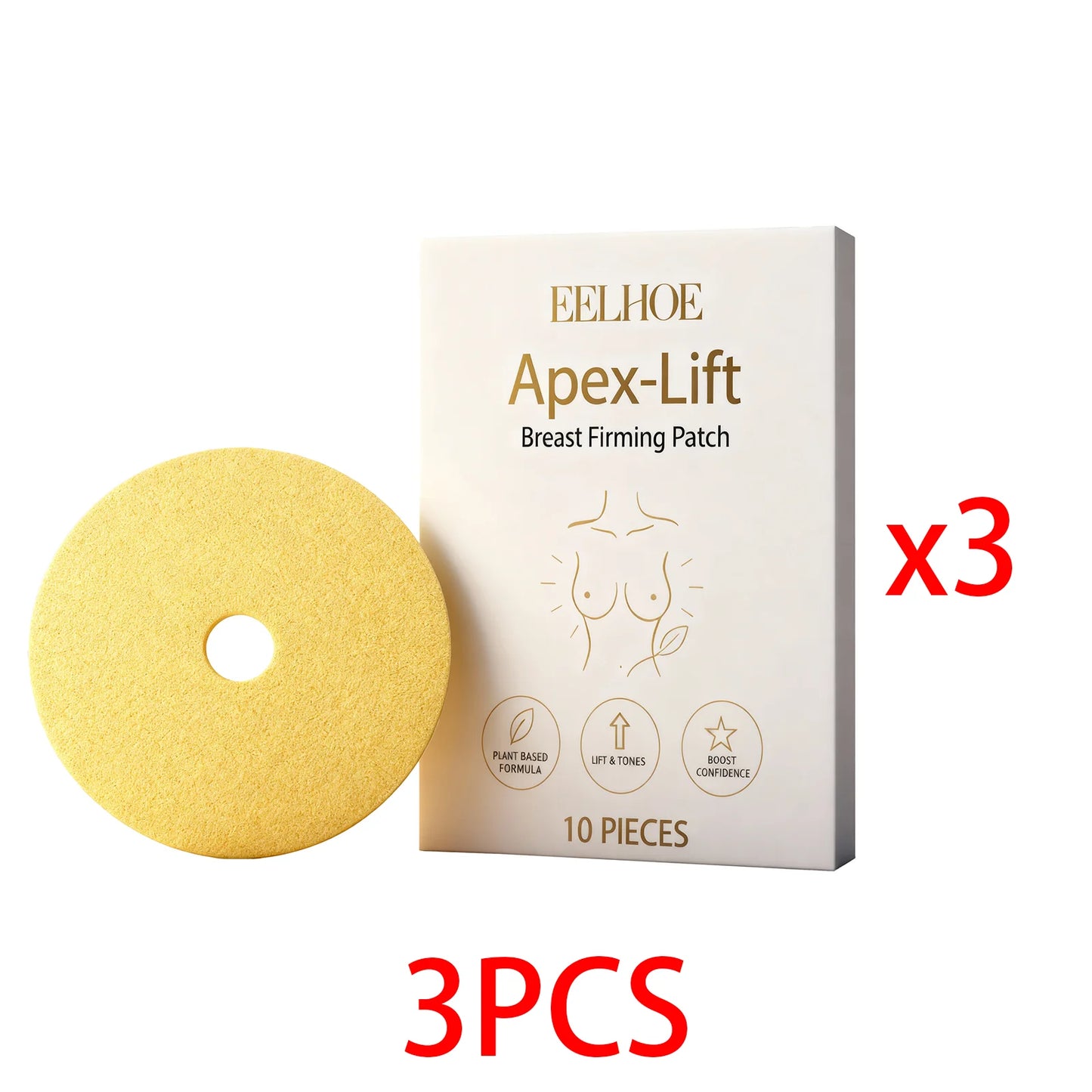 Firming Hydrating Chest Patches – Collagen & Hyaluronic Acid