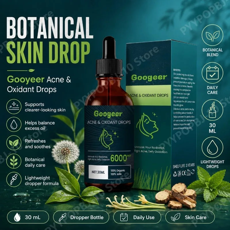 Googeer Botanical Skin Care Drops 30mL | Licorice & Honeysuckle