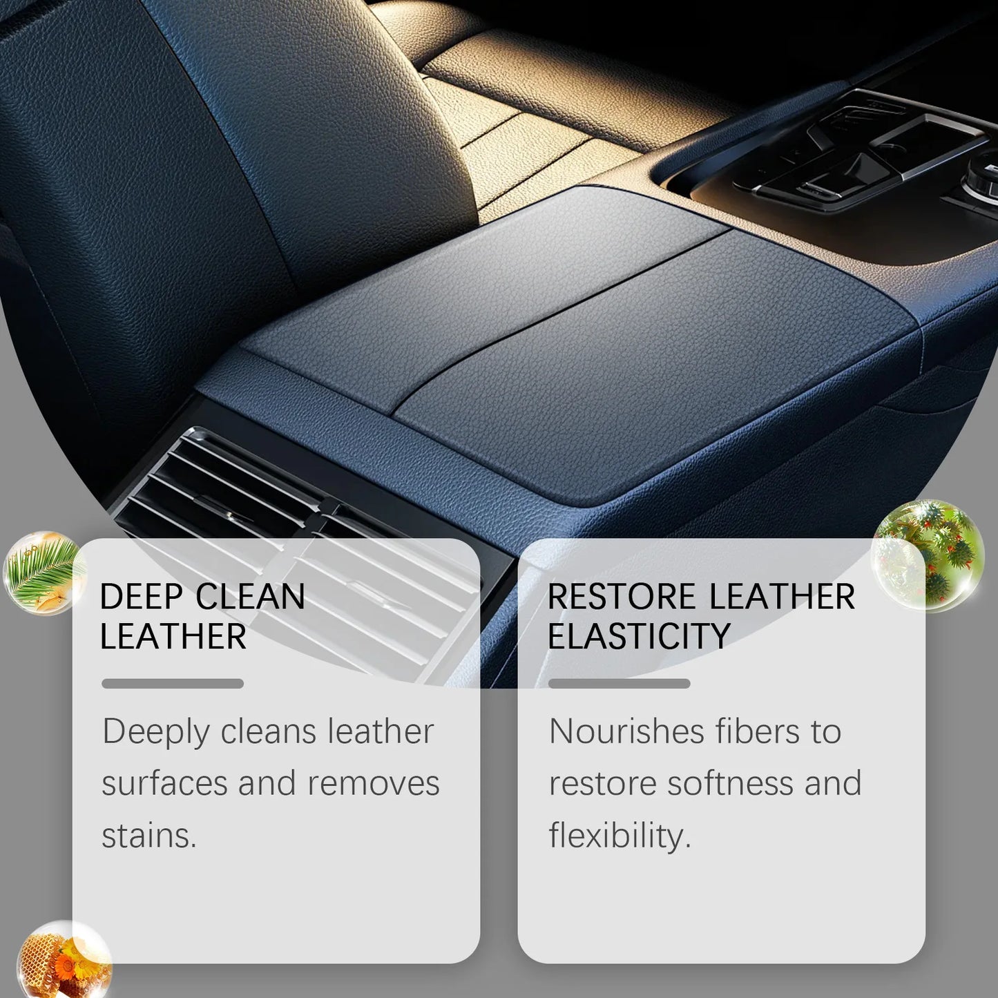 Beeswax Car Leather Care Cream – Restore, Clean & Protect 150g