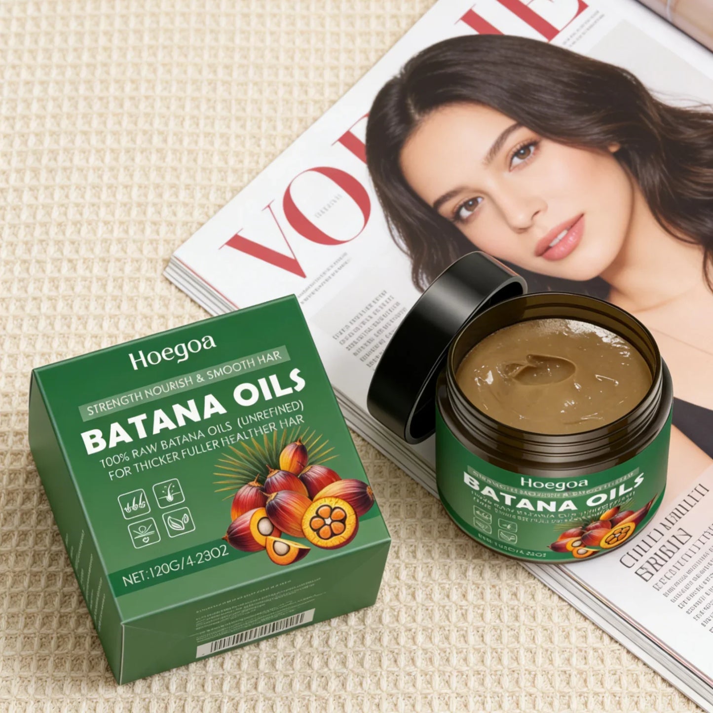 Hoegoa Batana Oil Hair Mask – Deep Repair & Moisture 120g