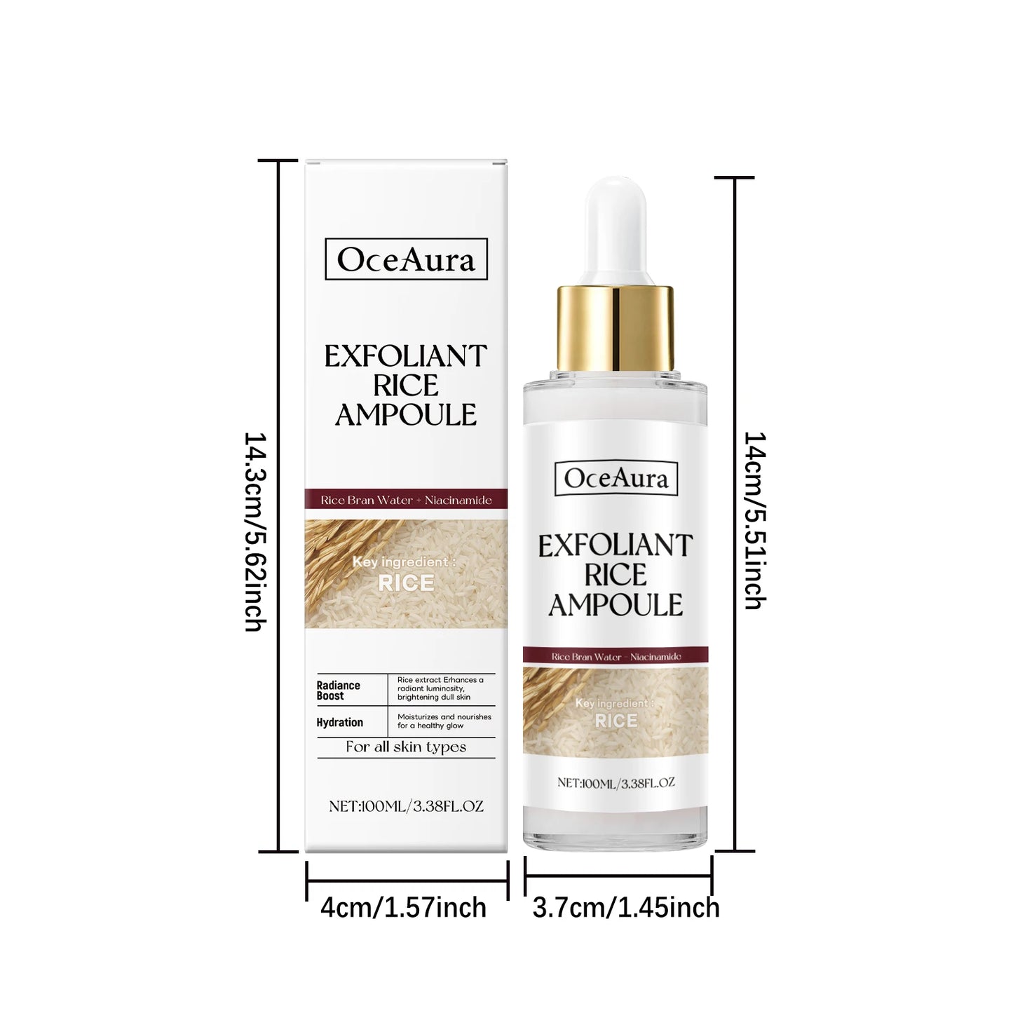 Rice Exfoliating Essence – Brightening & Dead Skin Removal
