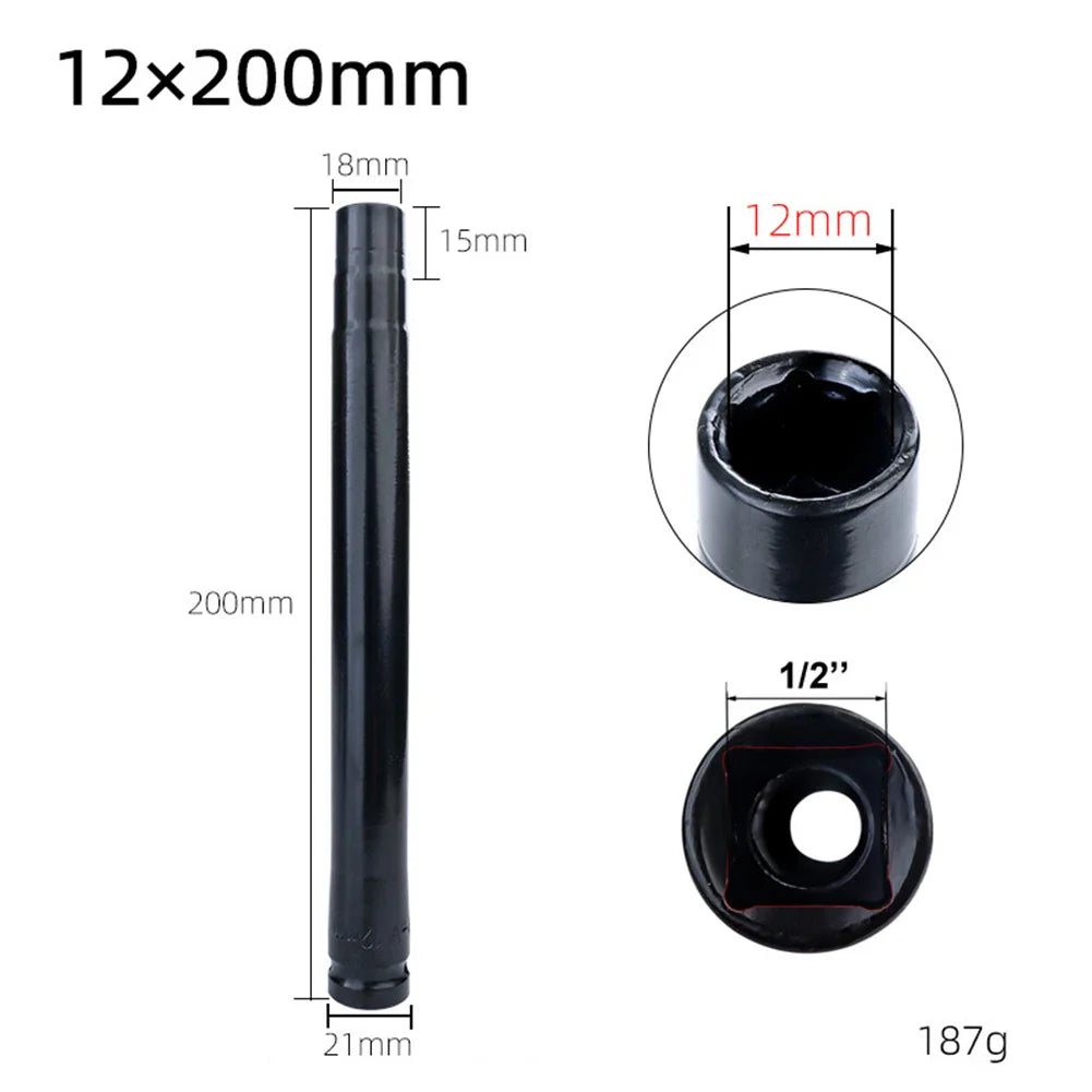 Ceiling Leveling Sleeve 10–14mm Hollow Screw Nut 1/2" Drive
