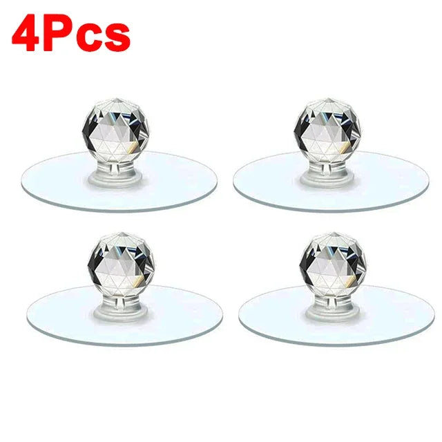 Self-Adhesive Drawer Knobs – Punch-Free Cabinet Handles 2–10pk