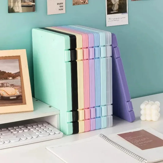 Hard Shell File Folder Storage Box | Desktop Office Organizer File Storage Box Peaceful Pleasures Health and Wellness