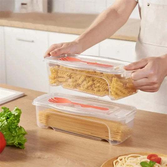 Microwave Pasta Containers Cooker Transparent Multifunctional Box Peaceful Pleasures Health and Wellness