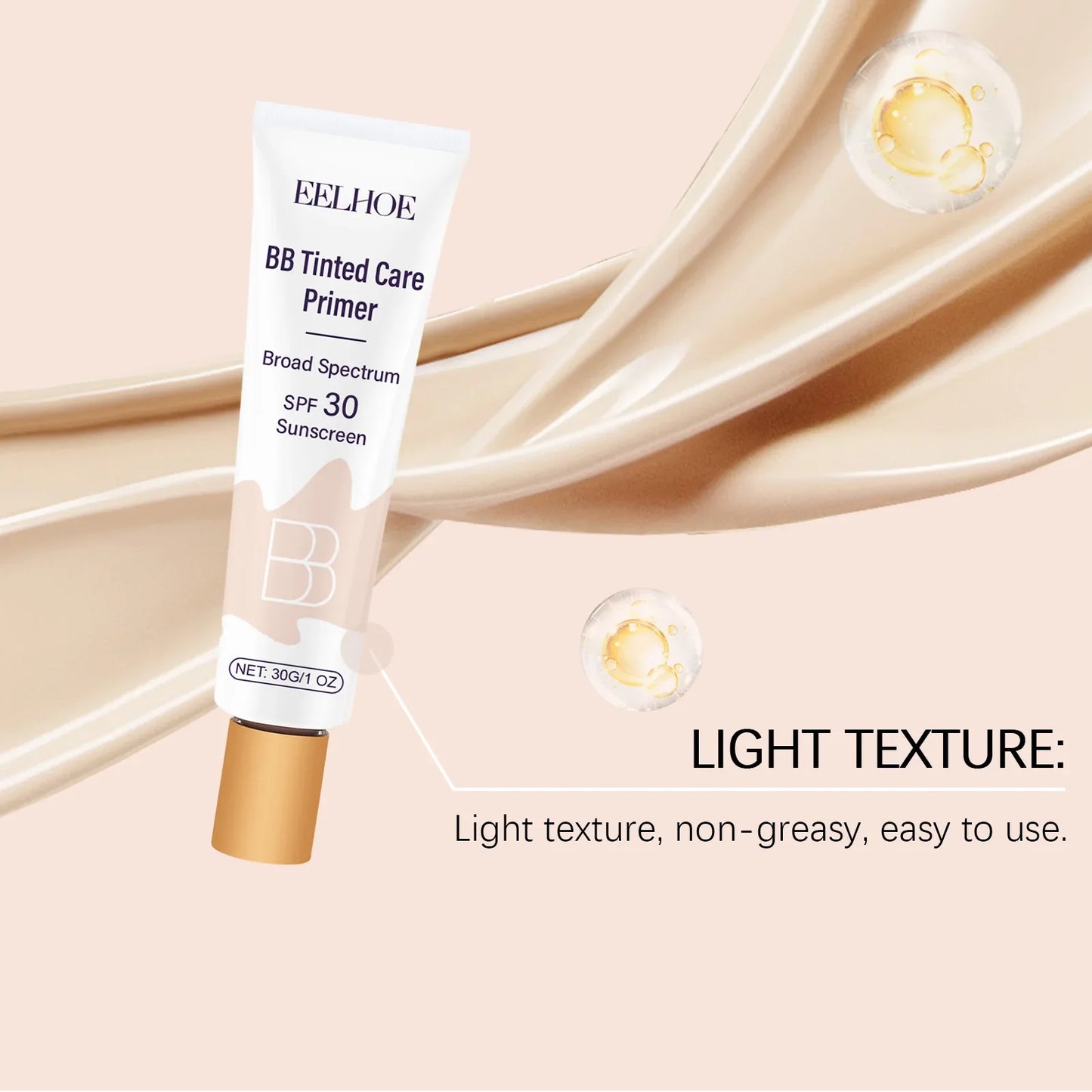 Eelhoe BB Cream SPF 30 – Full Coverage & Niacinamide