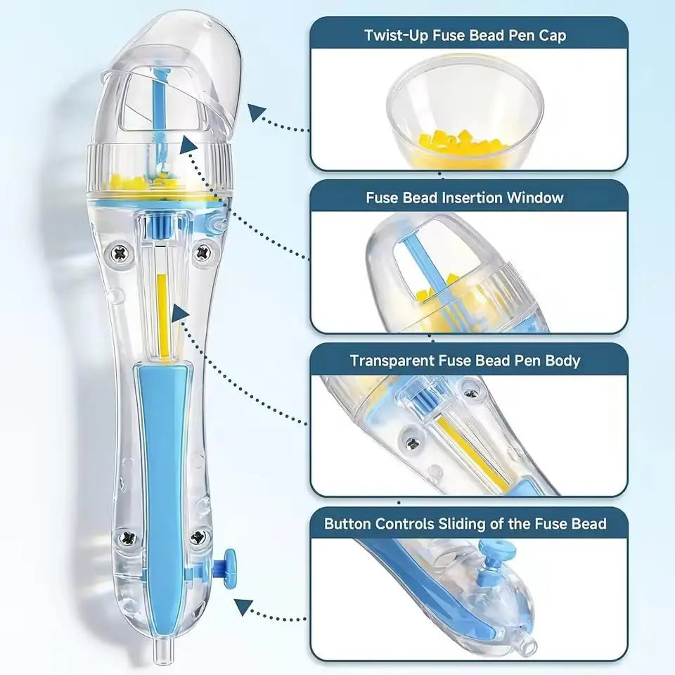 DIY 2.6mm Automatic Bead Pen | 3D Pixel Puzzle Ergonomic Tool