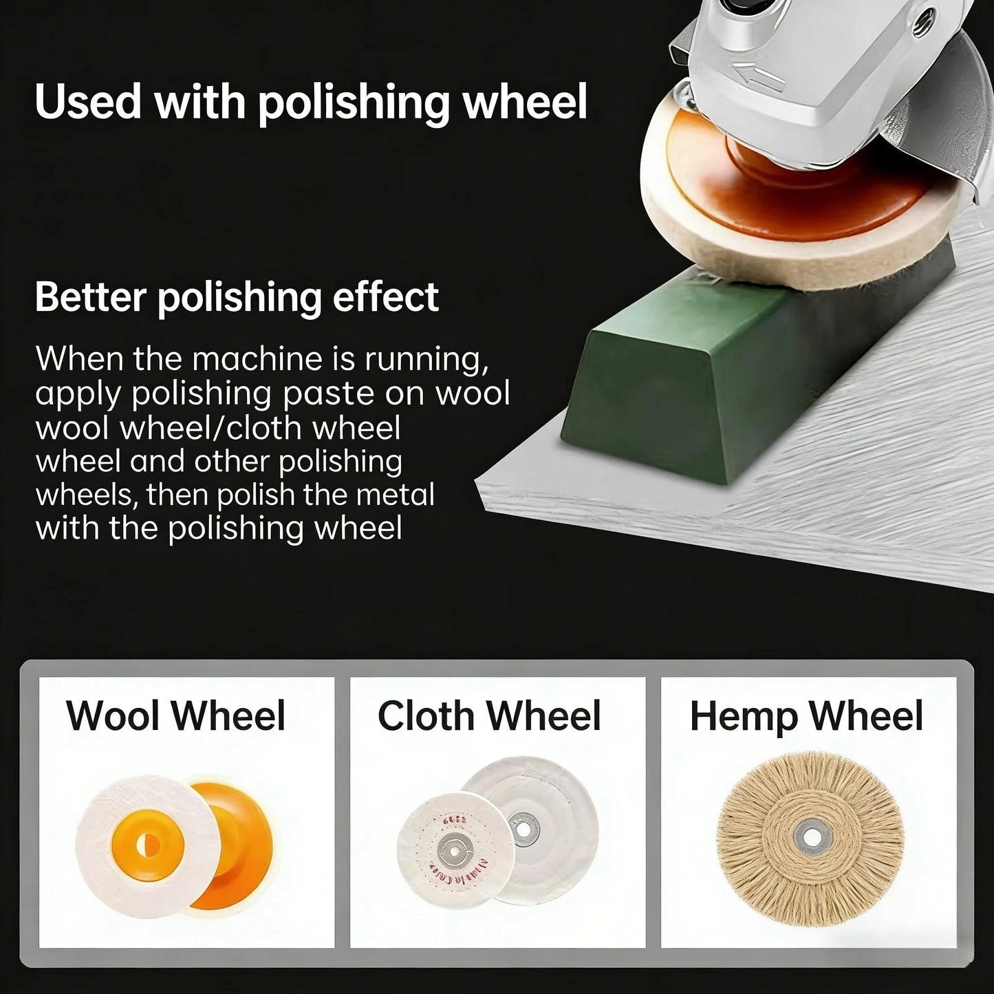 Green Metal Polishing Paste – Abrasive Compound Wax 1 or 2 Pack Peaceful Pleasures Health and Wellness